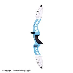 MK Archery SD 25" ILF Recurve Riser -Lancasterarchery Shop 1030921 pstlblue white