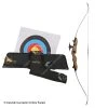 Galaxy Archery Galaxy Bullseye 66" Takedown Recurve Bow Package -Lancasterarchery Shop 3880198
