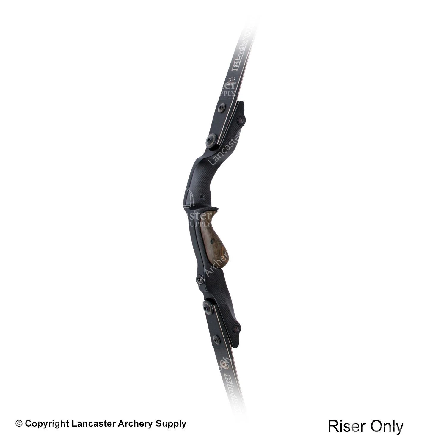 Win & Win Black Wolf 17" ILF Recurve Riser 3 Win & Win Black Wolf 17" ILF Recurve Riser