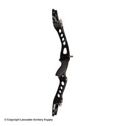 WNS Archery WNS Delta-NX 25" ILF Recurve Riser -Lancasterarchery Shop 4770448 black left