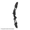 Win & Win WIAWIS Meta DX ILF Recurve Riser -Lancasterarchery Shop 4770457 black