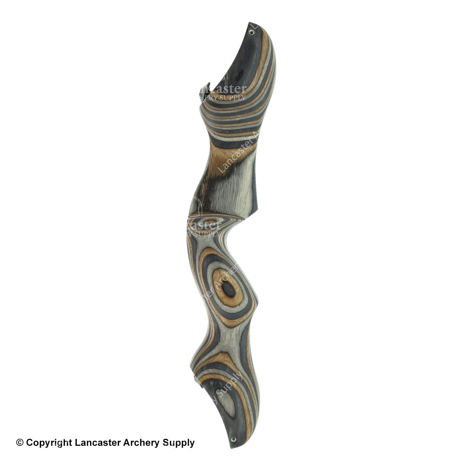 TradTech Archery TradTech Trident 19" ILF Traditional Riser (Black/Brown/Gray) 3 TradTech Archery TradTech Trident 19" ILF Traditional Riser (Black/Brown/Gray)