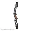 Kinetic Meos ILF Recurve Riser -Lancasterarchery Shop 9000072 r black