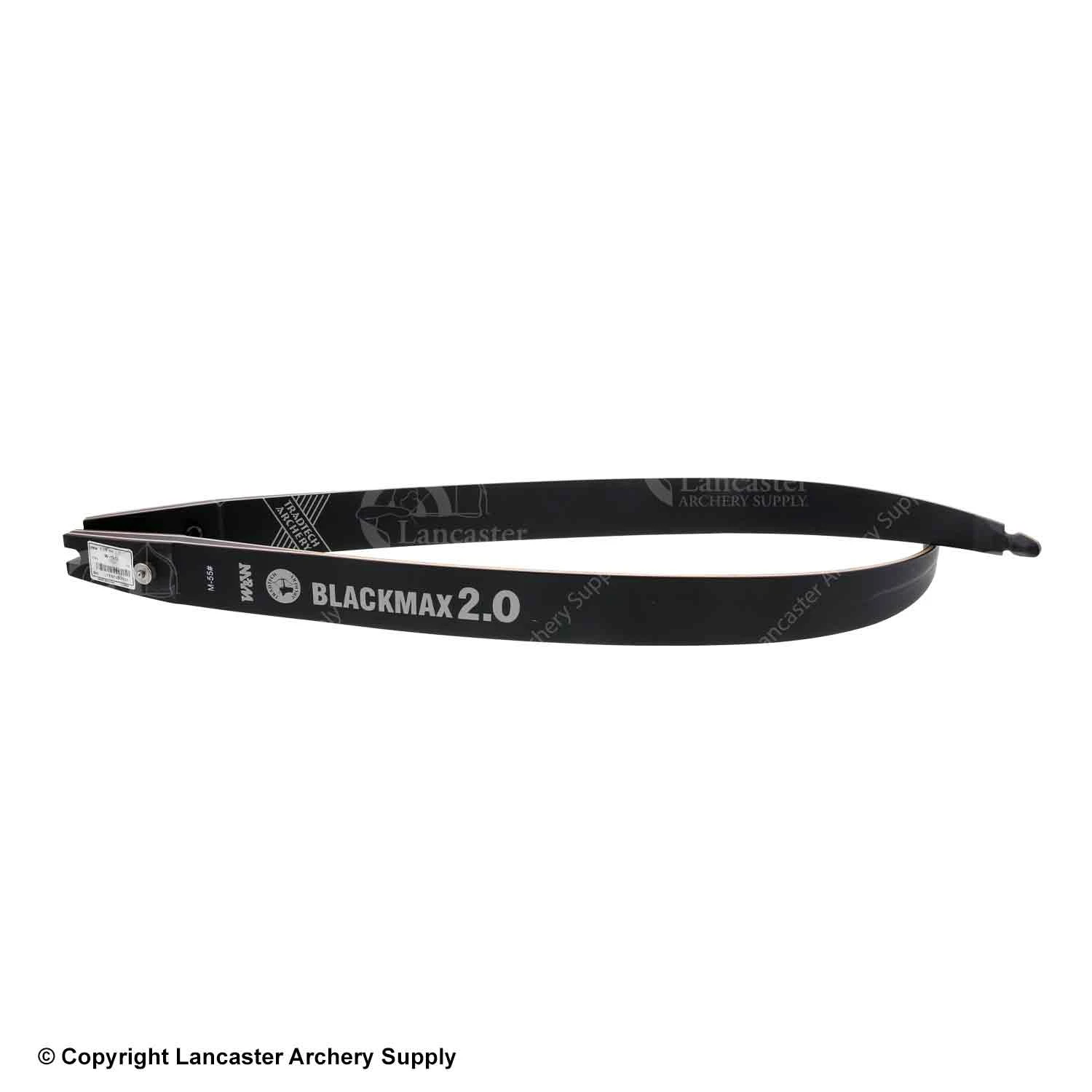 Lancaster Archery Supply Tradtech Black Max 2.0 Wood Glass ILF Limbs (Open Box X1030098) 3 Lancaster Archery Supply Tradtech Black Max 2.0 Wood Glass ILF Limbs (Open Box X1030098)