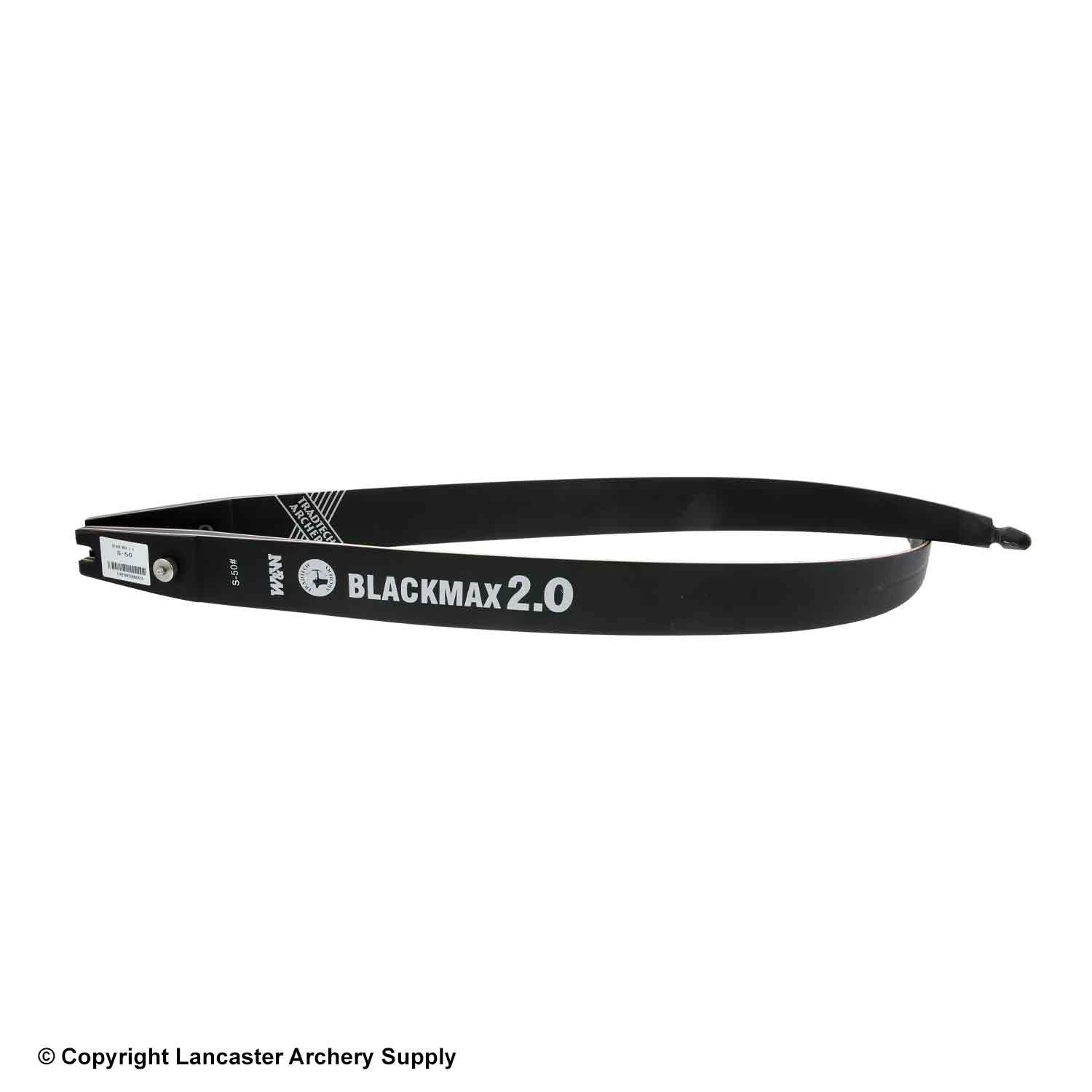 TradTech Archery TradTech Black Max 2.0 Glass/Wood Recurve Limbs (Open Box X1030404) 3 TradTech Archery TradTech Black Max 2.0 Glass/Wood Recurve Limbs (Open Box X1030404)
