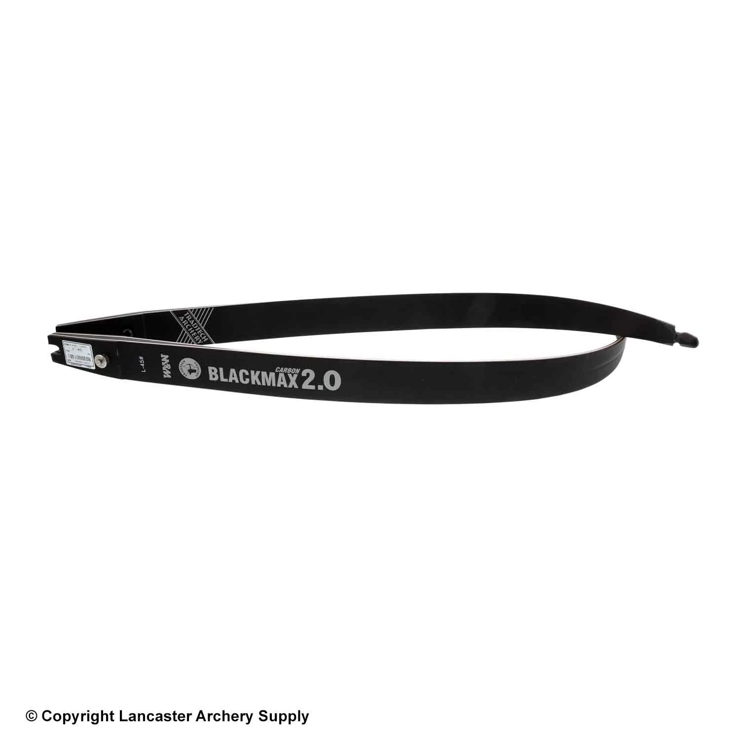 TradTech Archery TradTech Black Max 2.0 Carbon/Wood Recurve Limbs (Open Box X1030428) 3 TradTech Archery TradTech Black Max 2.0 Carbon/Wood Recurve Limbs (Open Box X1030428)