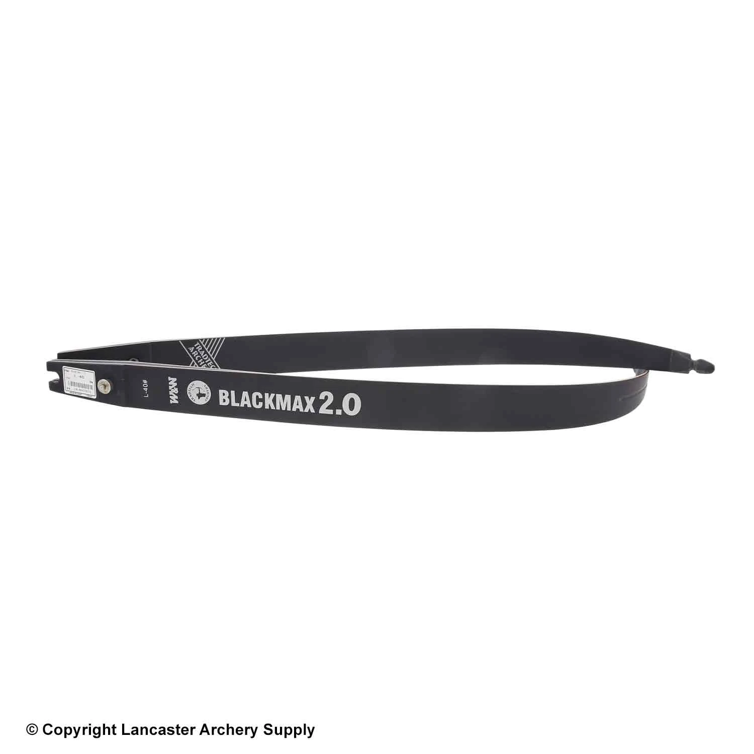 TradTech Archery TradTech Black Max 2.0 Glass/Wood Recurve Limbs (Open Box X1031244) 3 TradTech Archery TradTech Black Max 2.0 Glass/Wood Recurve Limbs (Open Box X1031244)