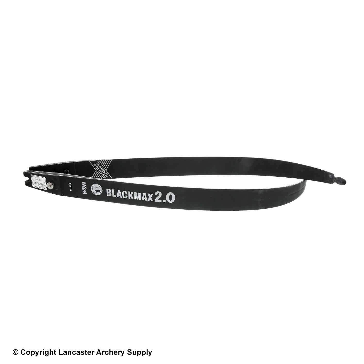 TradTech Archery TradTech Black Max 2.0 Glass/Wood Recurve Limbs (Open Box X1032095) 3 TradTech Archery TradTech Black Max 2.0 Glass/Wood Recurve Limbs (Open Box X1032095)