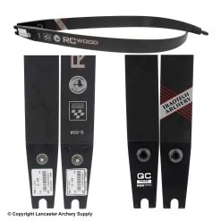 Win & Win TradTech RC Carbon/Wood Recurve Limbs (Open Box X1032306) -Lancasterarchery Shop X1032306a