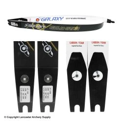 Galaxy Archery Galaxy Gold Star Recurve Limbs (Open Box X1032310) -Lancasterarchery Shop X1032310a
