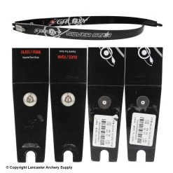 Galaxy Archery Galaxy Silver Star Recurve Limbs (Open Box X1033357) -Lancasterarchery Shop X1033357a